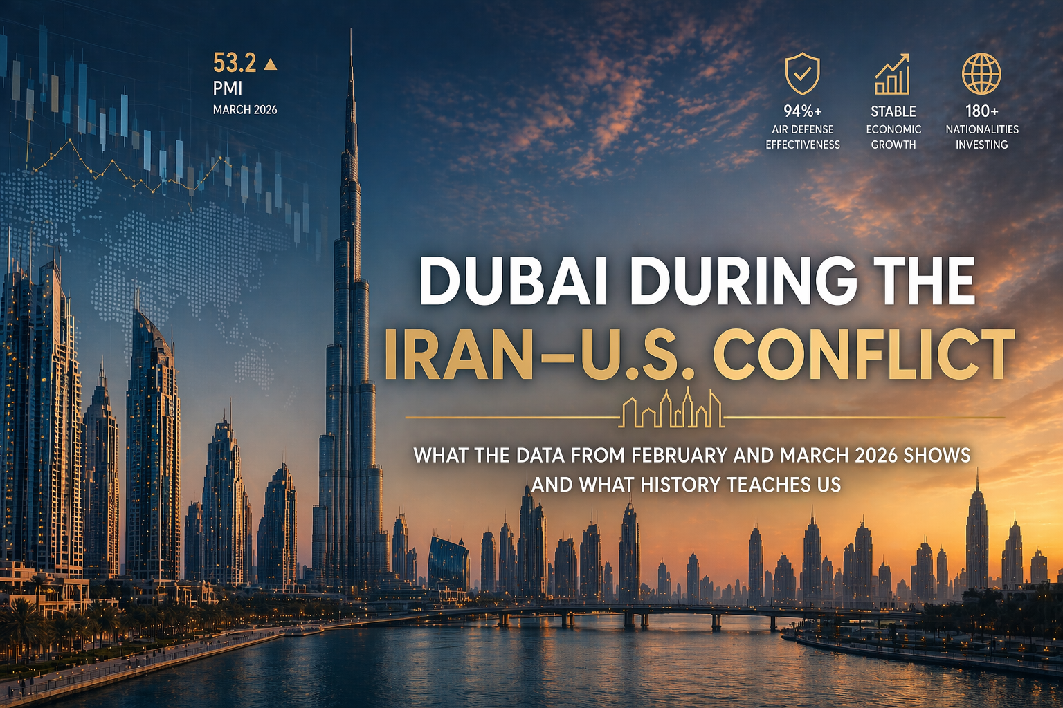 Dubai During the Iran–U.S. Conflict. What the Data from February and March 2026 Shows and What History Teaches Us