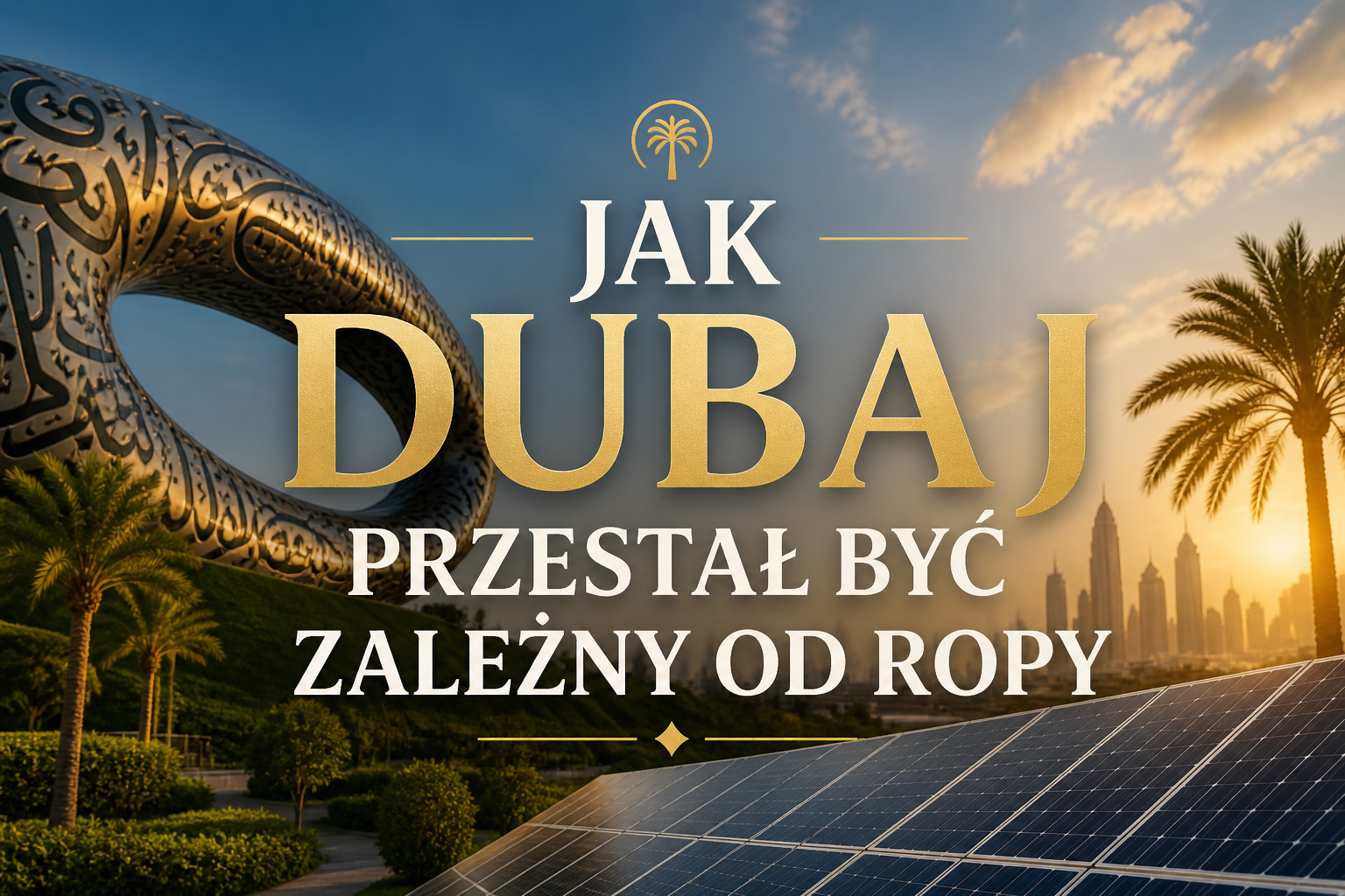 Jak Dubaj przestał być zależny od ropy