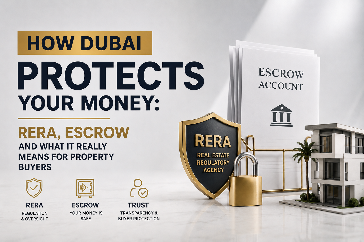 How Dubai Protects Your Money: RERA, Escrow and What It Really Means for Buyers