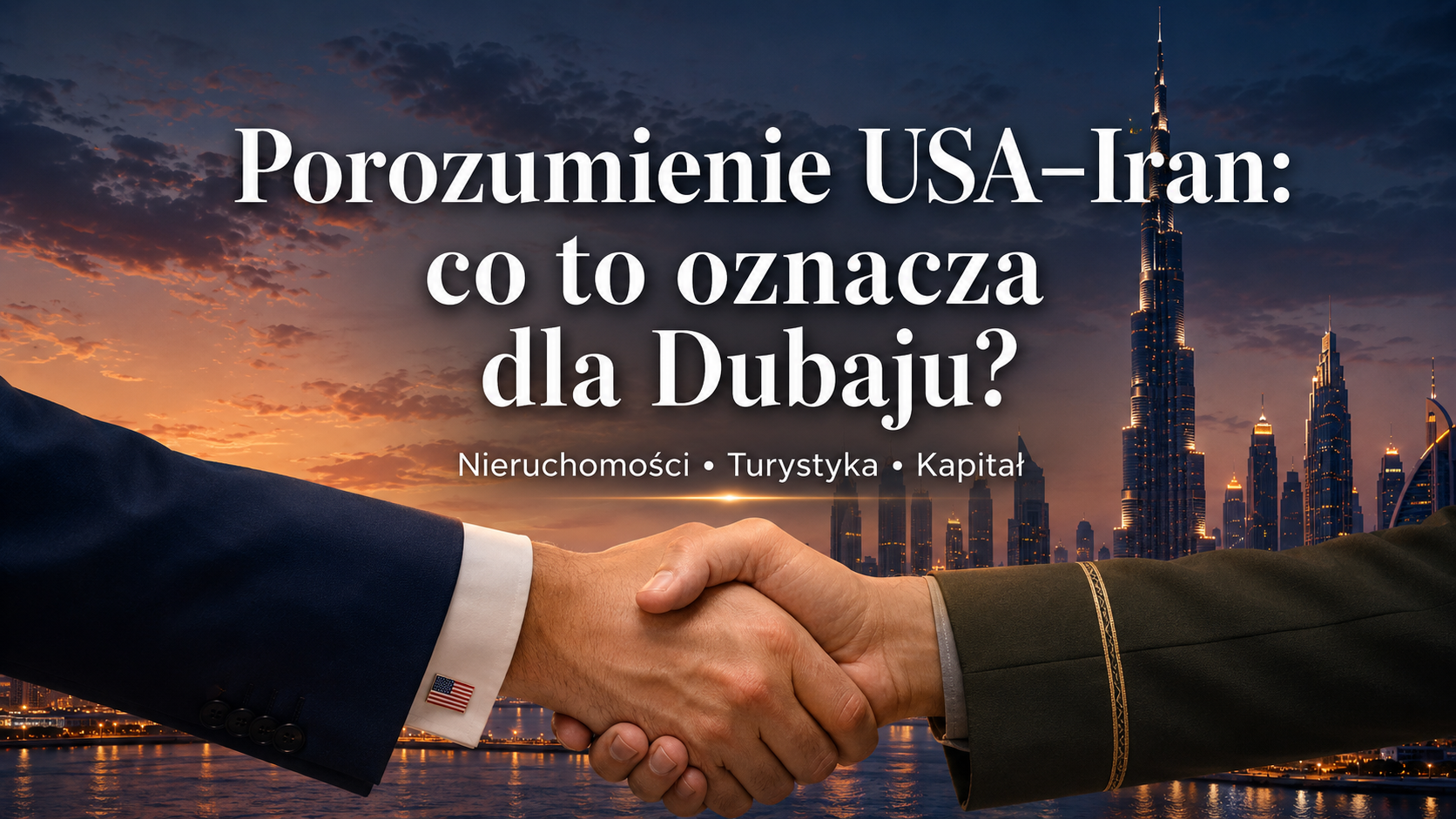 Porozumienie USA-Iran ma być podpisane 19 czerwca. Co może to oznaczać dla Dubaju?